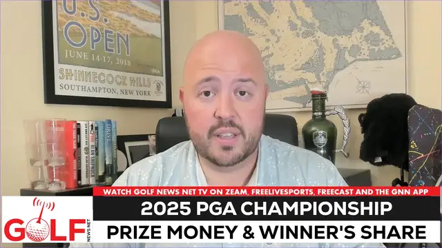 'Video thumbnail for The 2025 PGA Championship purse and winner's share are major-sized'