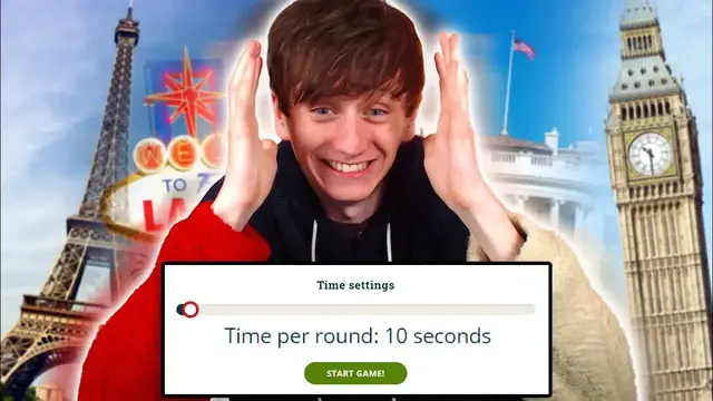 'Video thumbnail for Geoguessr, but there's 20 seconds per round'
