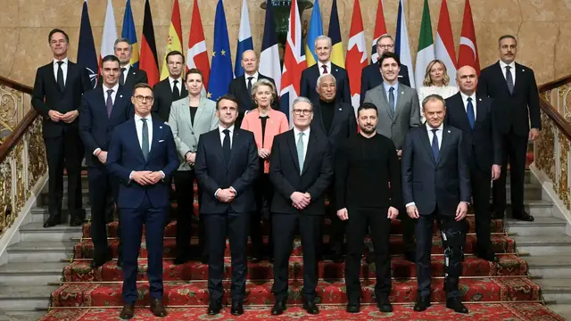 'Video thumbnail for UK-EU summit sees businesses urge rebuilding ties, while Starmer faces pressure over Brexit'