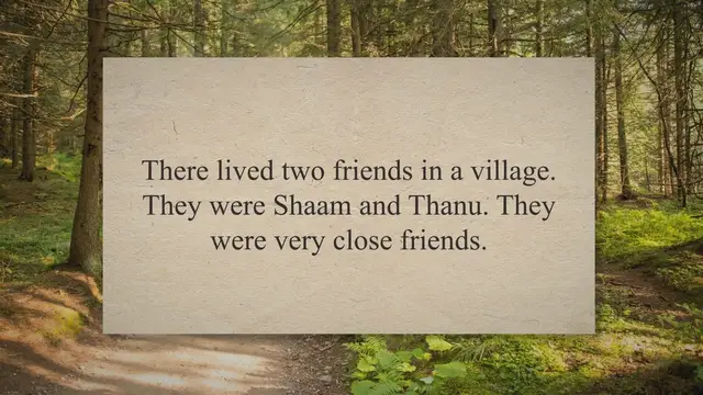 'Video thumbnail for The Two Friends - Bedtimeshortstories'