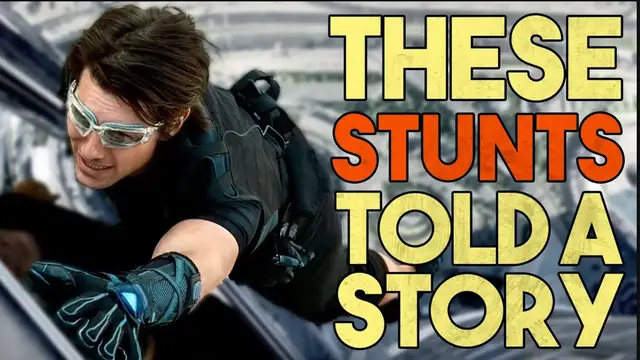 'Video thumbnail for How Tom Cruise's Stunts Keep Ethan Hunt Human'
