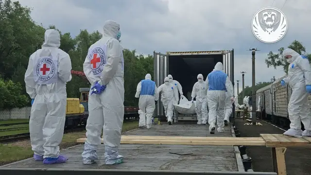 'Video thumbnail for Identifying Ukraine’s war dead: Forensic experts working to identify human remains'