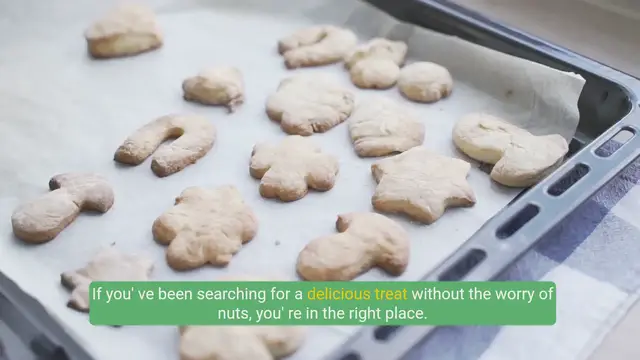 'Video thumbnail for Delicious Nut-Free Sunflower Seed Butter Cookies'