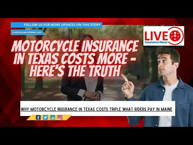 'Video thumbnail for Texas Riders Pay More for Motorcycle Insurance – Here’s Why'