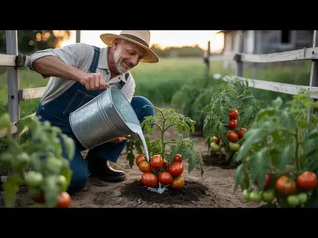 'Video thumbnail for Pour One Litre of This on Your Tomatoes & Watch the Magic Happen! (UNLIMTED TOMATOES)'