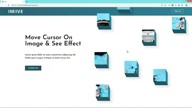 'Video thumbnail for How To Make Image Animation On Website Using HTML And CSS _ CSS Animation Tutorial'