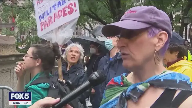'Video thumbnail for 'No Kings' anti-Trump protests in NYC'