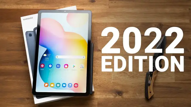 'Video thumbnail for Samsung Galaxy Tab S6 Lite 2022 Edition: Unboxing & Hands On'