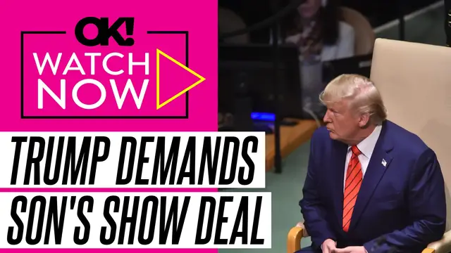 'Video thumbnail for Donald Trump's Team Told Warner Bros. to Give His Eldest Son a 'Hunting and Fishing Show' If They Want to'