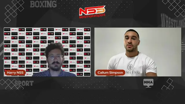 'Video thumbnail for Callum Simpson Discusses Career Dreams and Next Fight with Boris Crighton'