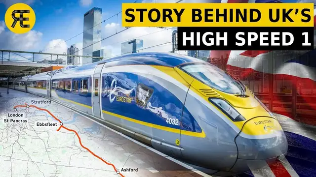 'Video thumbnail for High Speed 1: The Channel Tunnel Rail Link (CTRL)'