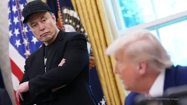 'Video thumbnail for 'Cut it all': Musk responds to Trump's threat to end Tesla subsidies'