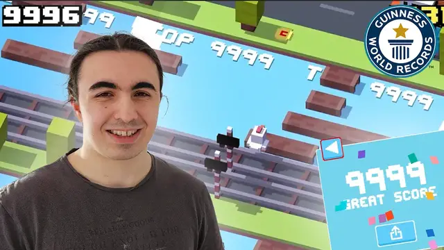 'Video thumbnail for Joshua speaks about his Crossy Road high score'