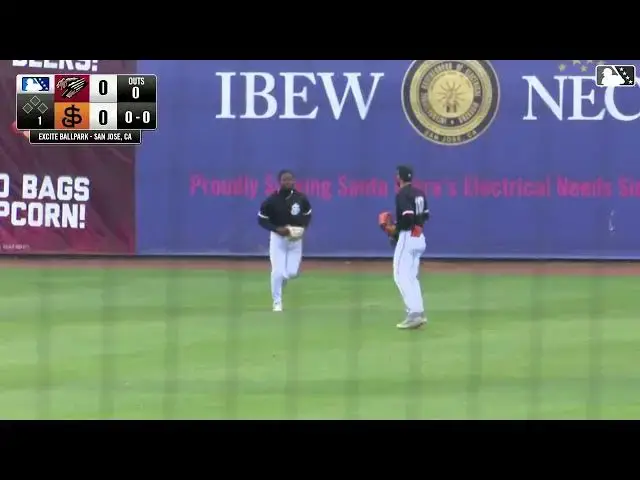 'Video thumbnail for Dakota Jordan's AMAZING Diving Catch! | San Francisco Giants Prospect | 04/25/2025'