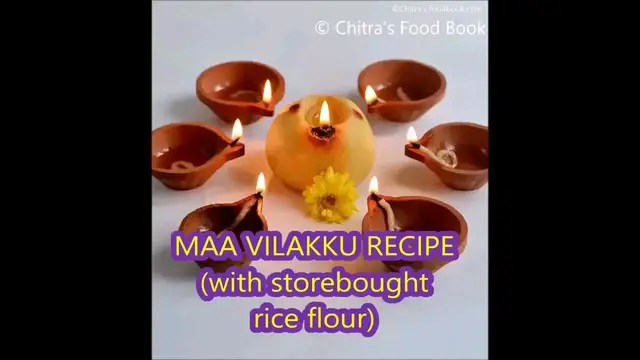 'Video thumbnail for Maavilakku recipe with store bought rice flour | Instant Maavilakku recipe for Aadi month #aadi'