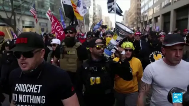 'Video thumbnail for Proud Boys members sue US govt over Jan. 6 prosecutions'