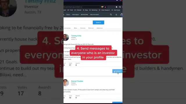 'Video thumbnail for How To Meet Real Estate Investors In Your City For Free'