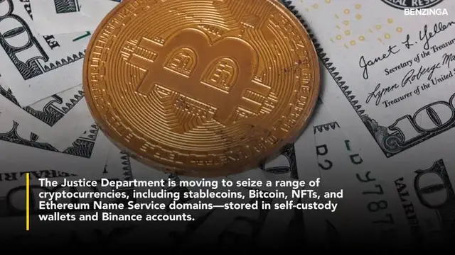 'Video thumbnail for DOJ Seeks To Seize $7.7 Million In Bitcoin, Ethereum, NFTs Allegedly Laundered By North Korean IT Workers'