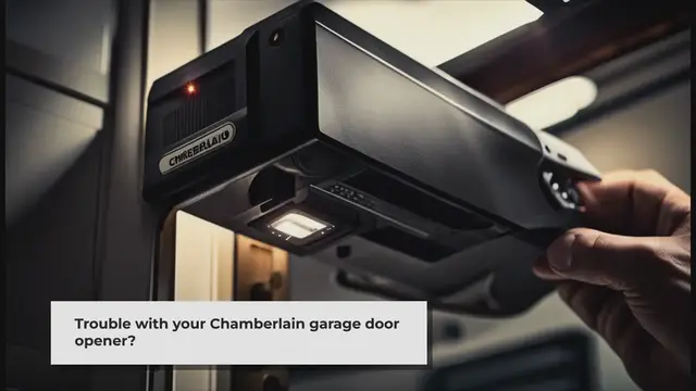 'Video thumbnail for How to Adjust Chamberlain Garage Door Opener | 4 Easy Steps'
