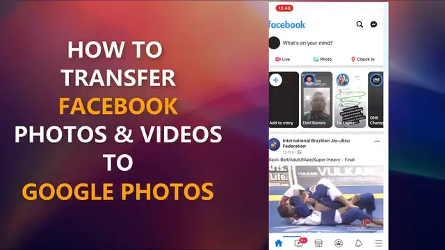 'Video thumbnail for Transfer Facebook Photos & Videos To Google Photos (Easily Move & Export FB Photos)'