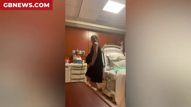 'Video thumbnail for WATCH: Newly surfaced footage shows heavily pregnant Meghan Markle dancing with Prince Harry in bizarre moment'