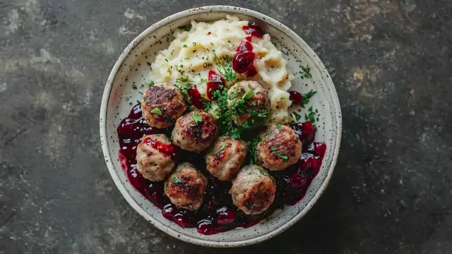 'Video thumbnail for Discover the Secret to IKEA-Style Swedish Meatballs with Creamy Sauce at Home'