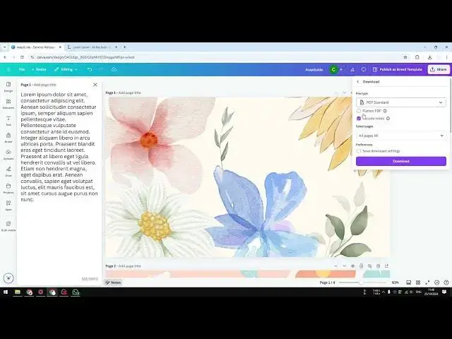 'Video thumbnail for How to Print Canva Presentation with Notes'