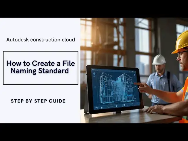 'Video thumbnail for How to Create a File Naming Standard in Autodesk Docs | Complete Step-by-Step Guide'
