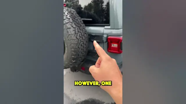 'Video thumbnail for The Jeep Wrangler 392 has a Reinforced Tail Gate?'