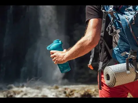 'Video thumbnail for How To Keep Water Bottle From Falling Out of Backpack'