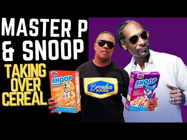 'Video thumbnail for Master P Declares He & Snoop Dogg “Kings Of Breakfast Foods,” Brand Lands In Walmart In July'