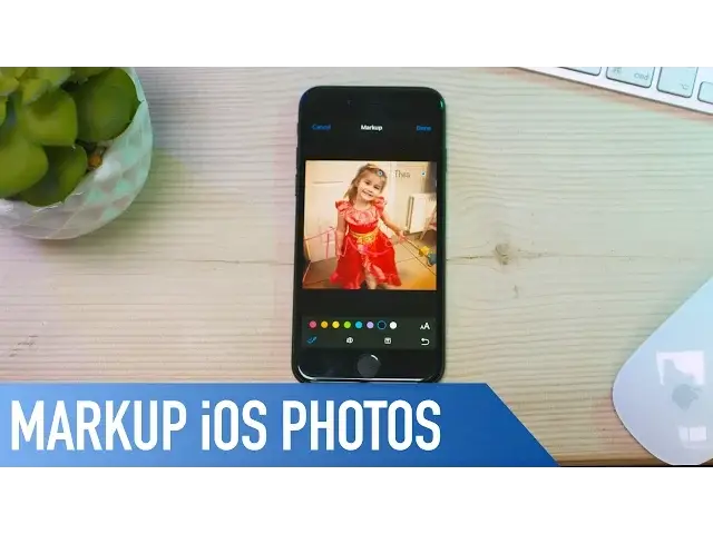 'Video thumbnail for How to use Markup on iOS Photos to write and draw | Quick Tips'