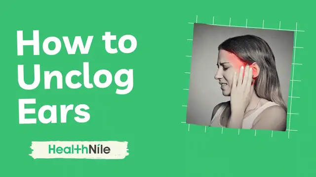 'Video thumbnail for How to Unclog Ears'