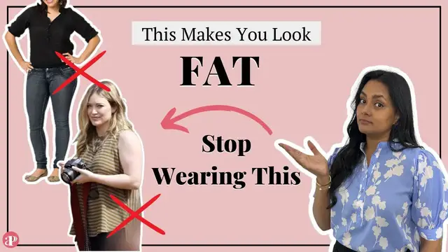 'Video thumbnail for 5 Style Mistakes Making You Look Fat in Your Clothes 😫: How To Fix Them 🙌🏼'