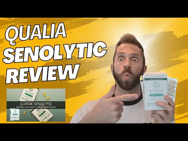 'Video thumbnail for Qualia Senolytic Review + How To Benefit Most From This Supplement (And The Science!)'