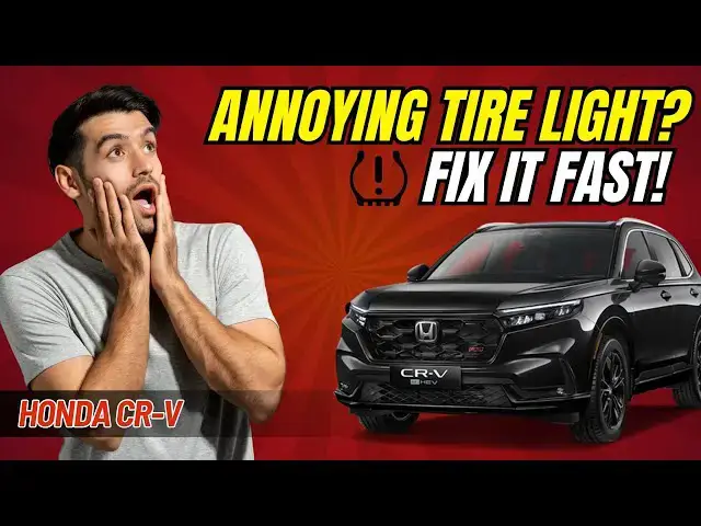 'Video thumbnail for Tire Pressure Light On? Here's the Fastest Reset TPMS for Honda CR-V! (2006-2025)'