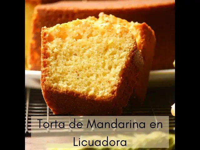 'Video thumbnail for Torta de Mandarina en Licuadora'