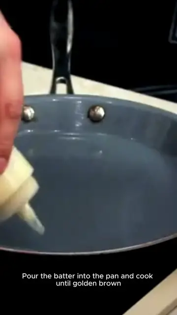 'Video thumbnail for homemade pancakes recipe'