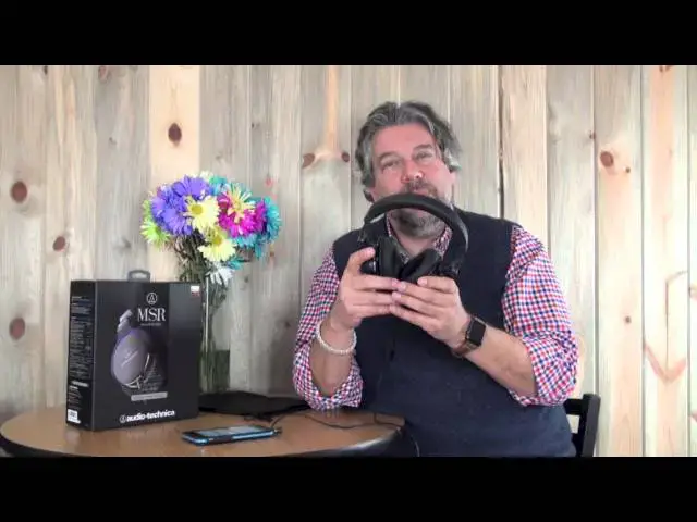 'Video thumbnail for Audio Technica ATH MSR7 Headphone Review'
