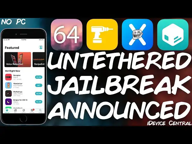 'Video thumbnail for iOS JAILBREAK News: New UNTETHERED arm64 JAILBREAK Announced (Based on Trigon)! No PC Required!'