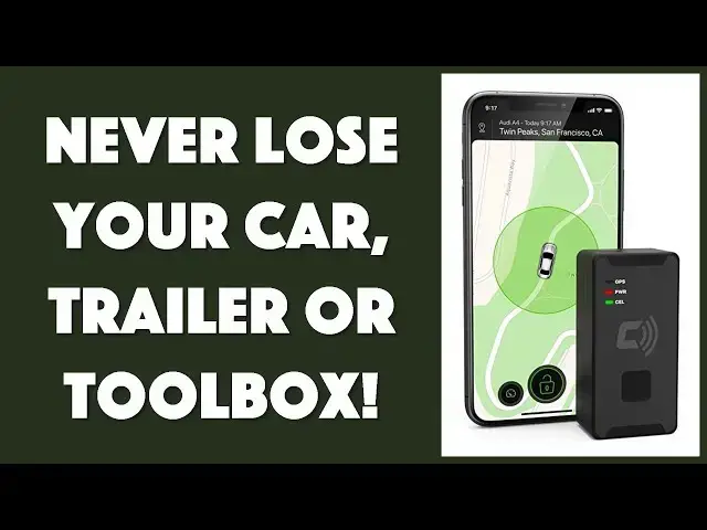 'Video thumbnail for Track Your Car or Trailer with the Carlock Portable - REVIEW'