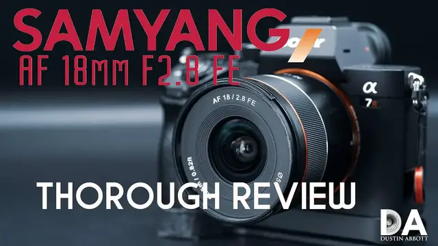 'Video thumbnail for Samyang AF 18mm F2.8 Definitive Review | 4K'