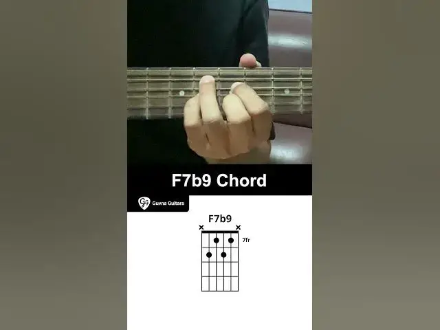 'Video thumbnail for How To Play The F7b9 Chord On Guitar - Guvna Guitars'
