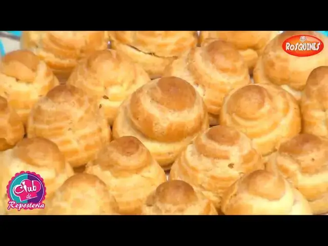 'Video thumbnail for Choux Pastry Recipe - To make profiteroles, eclairs, buns, lionesas, cream puffs'