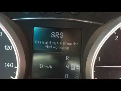 'Video thumbnail for How to Reset SRS Airbag Light on Mercedes Benz'