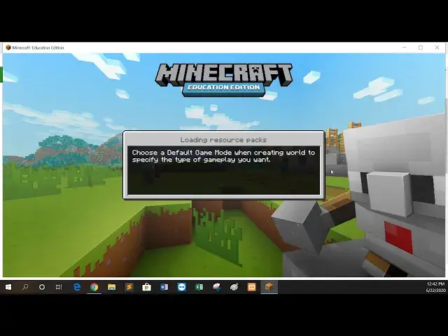 'Video thumbnail for minecraft education- cài đặt và thiết lập cơ bản'