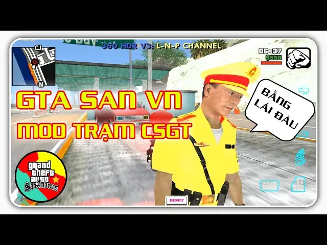 'Video thumbnail for Gta san pack mod xe độ chốt csgt trạm thu phí cảnh sát giao thông | GTA SAN VN'