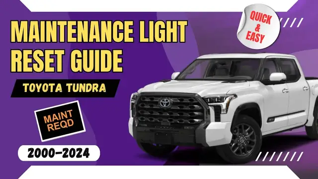 'Video thumbnail for Toyota Tundra Oil Maintenance Light Reset Made Easy 🛠 Expert Tips and Tricks (2000-2024)'