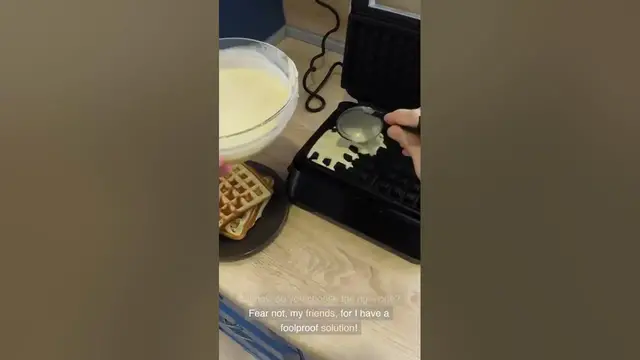 'Video thumbnail for Waffle Hacks: Genius Tips and Tricks for Making the Perfect Waffle Every Time #wafflehacks'