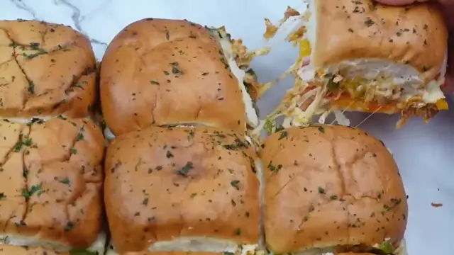 'Video thumbnail for World's BEST Chicken Sliders 🍔 | Easy Party Appetizer Recipe by Recipes of the World!'